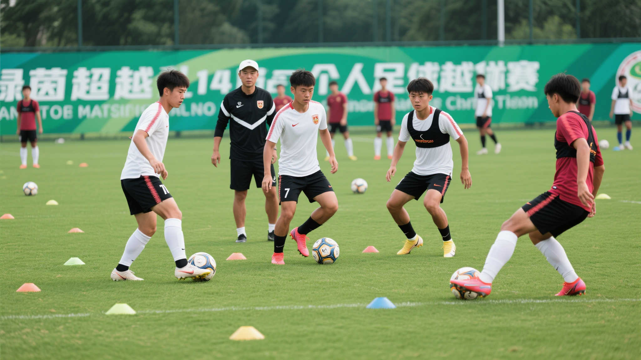 绿茵场上的超越：14队日常训练，足下技艺掌控